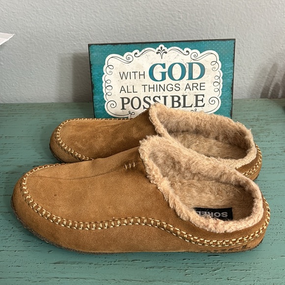 Sorel Mens slippers SZ 12 - Picture 2 of 6